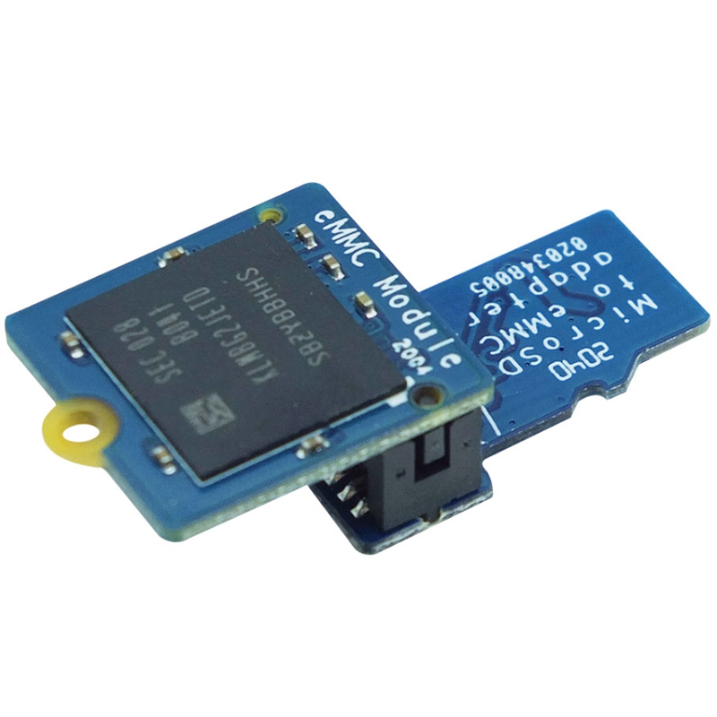 EMMC Module 16GB with Micro-SD Turn EMMC Adapter T2 for NanoPi/PC/RK3399 Development Board. 