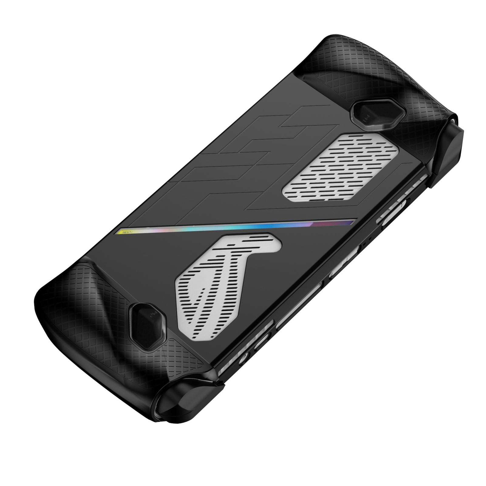 Silicone Case Protective Cover Compatible For Rog Ally Gaming Handheld Drop-Proof Protector Shell Accessories. 
