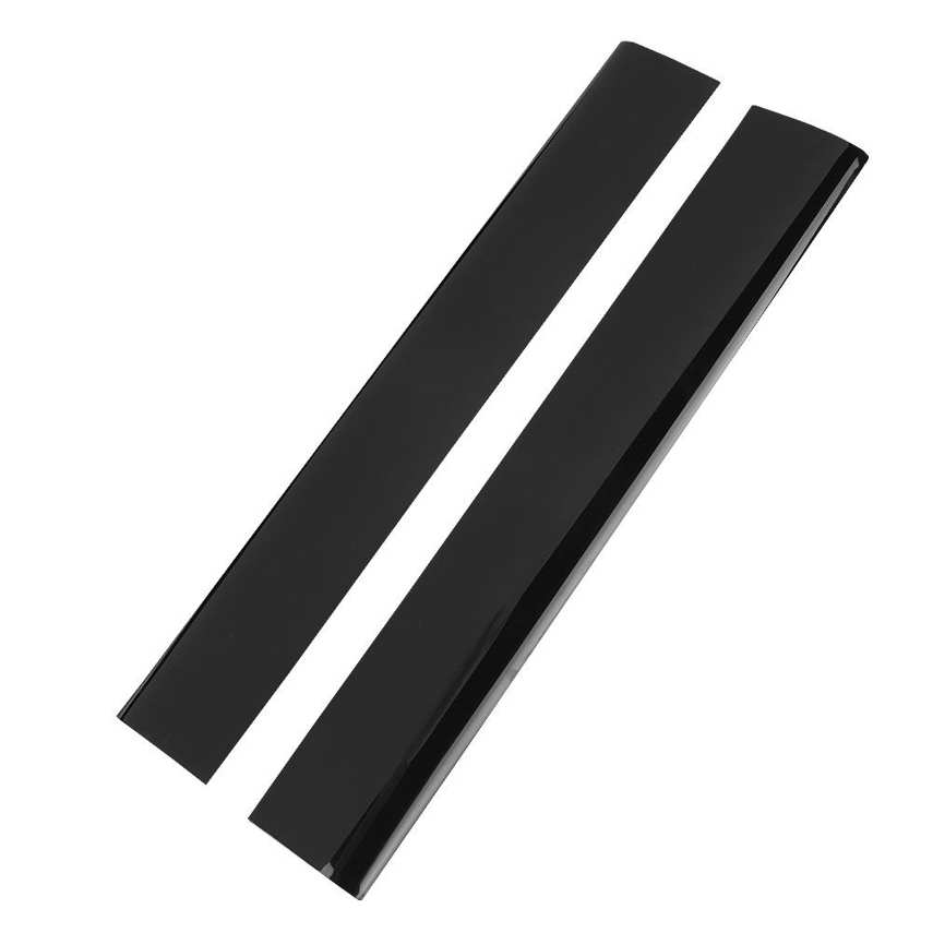 Left & Right Faceplate Cover for PS3 Slim Black Replacement Case Console. 