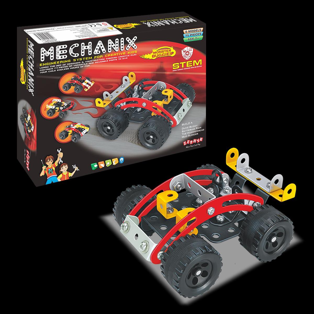 Zephyr Mechanix - Monster Buggies Construction Sets for Kids-01017