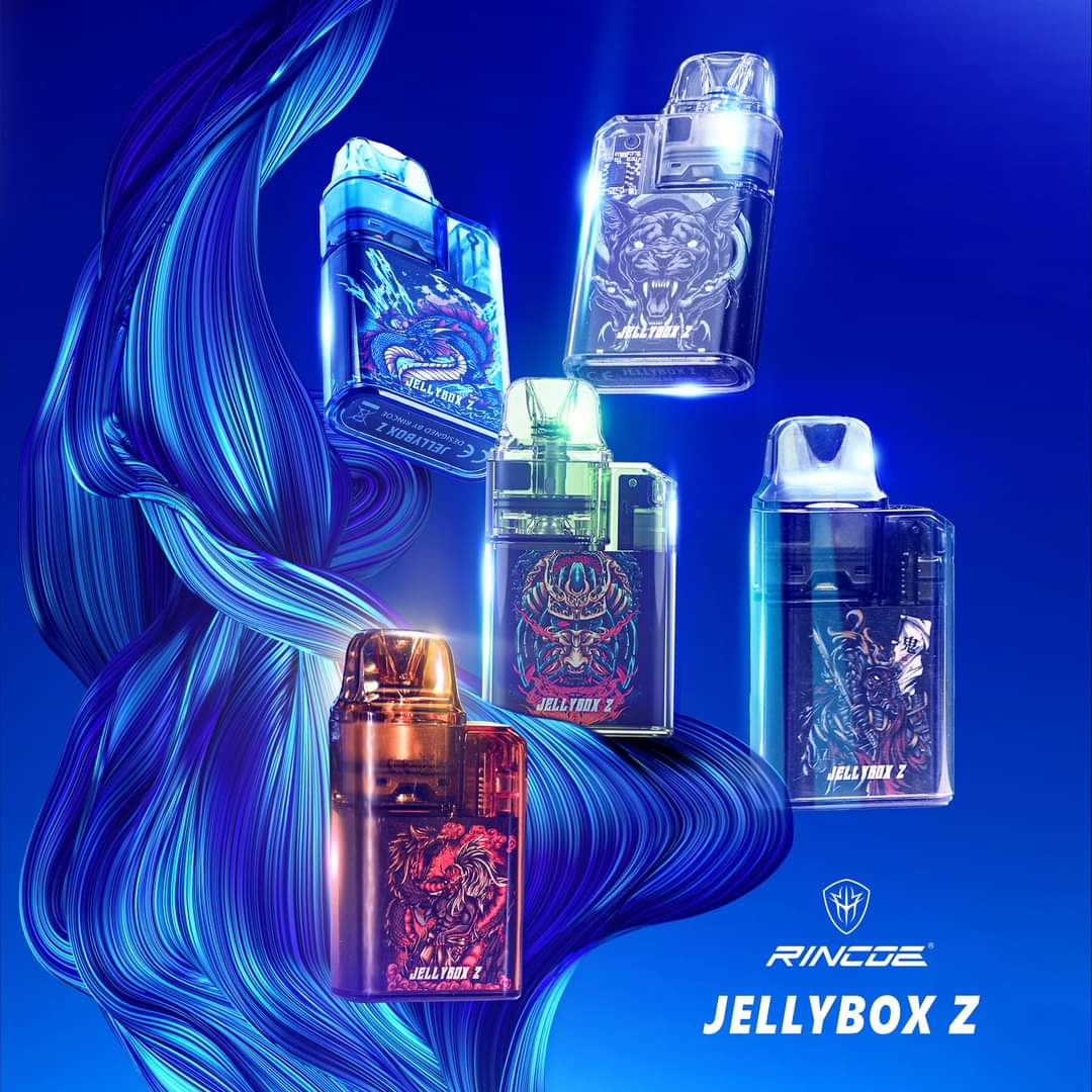 E-Cigarette JellyBox Z Vape E cigarette Random Colour (60ml FlvJuice Free) -1pc. 