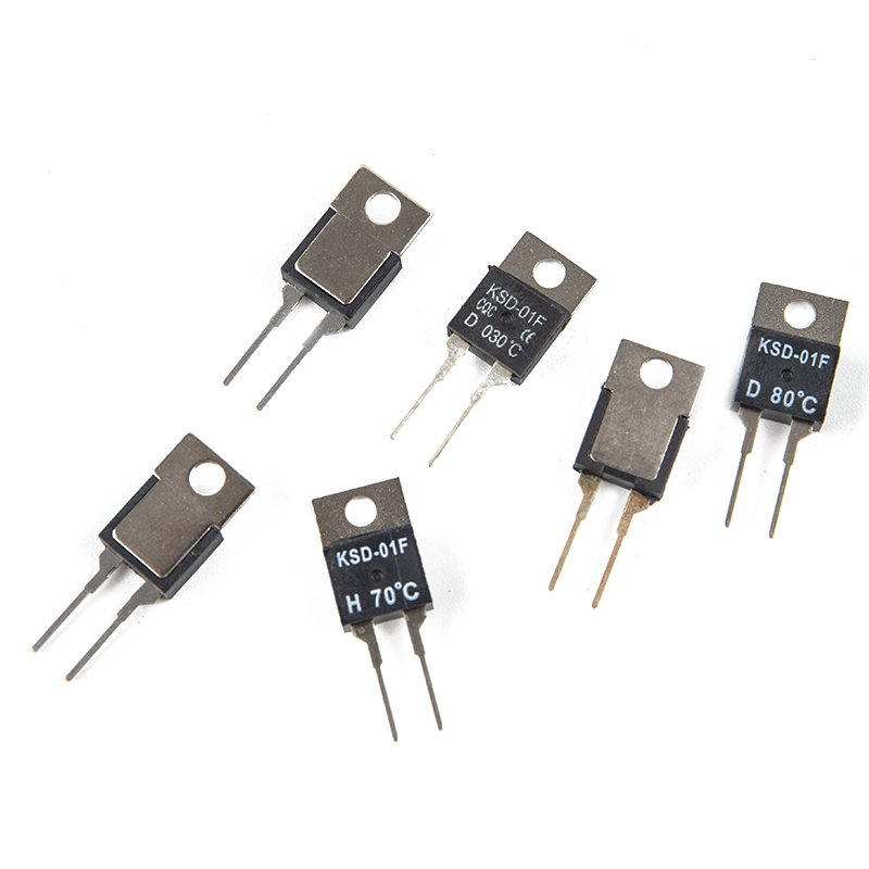 20-80℃ Normally Closed/Open Thermal Switch Temperature Sensor Thermostat KSD-01F. 