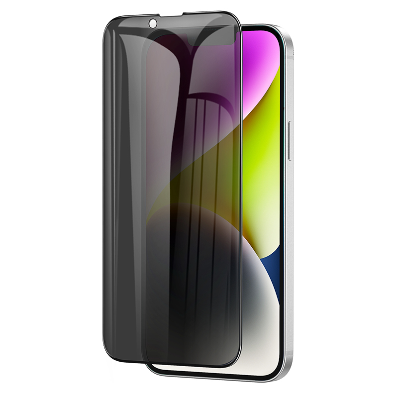 Hoco A12 Pro Nano 3D Unbreakable Privacy Glass for iPhone 13 Pro Max. 
