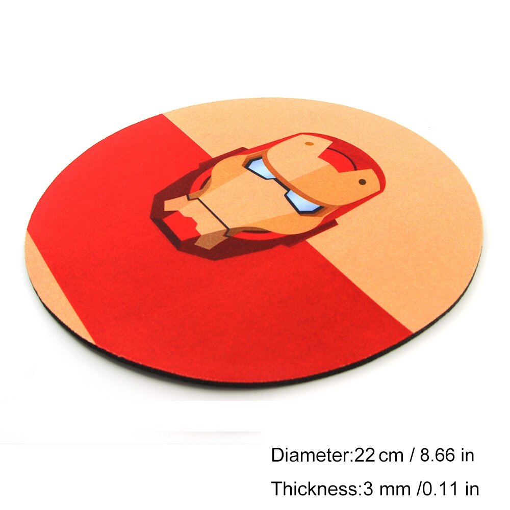 Iron Man Wireless Gaming Mouse 2.4Ghz Ergonomic Optical 6 Buttons Computer Mice 1600 DPI Mouse Good Gift For PC Laptop Desktop. 
