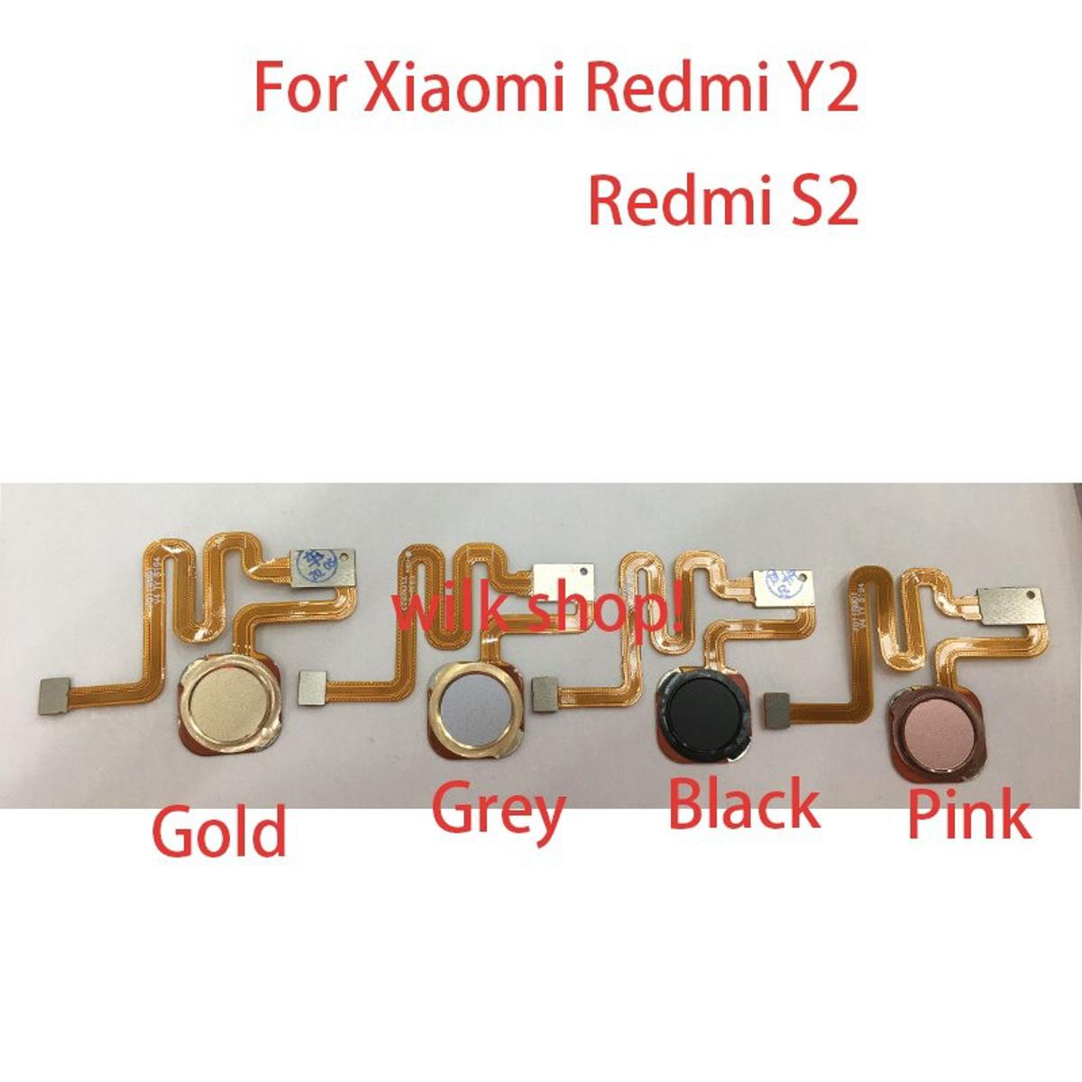 Fingerprint Home Button Flex Cable For Xiaomi Redmi S2 / Y2