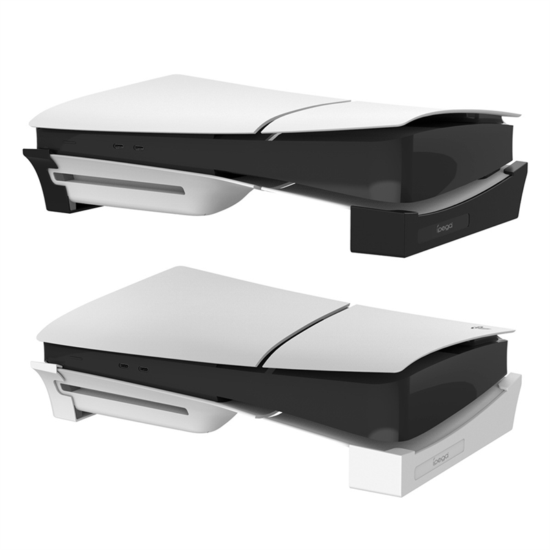 Ipega for PS5 Slim Optical Drive Edition Digital Edition Host Easy Horizontal Storage Stand Game Console Flat Stand Durable. 