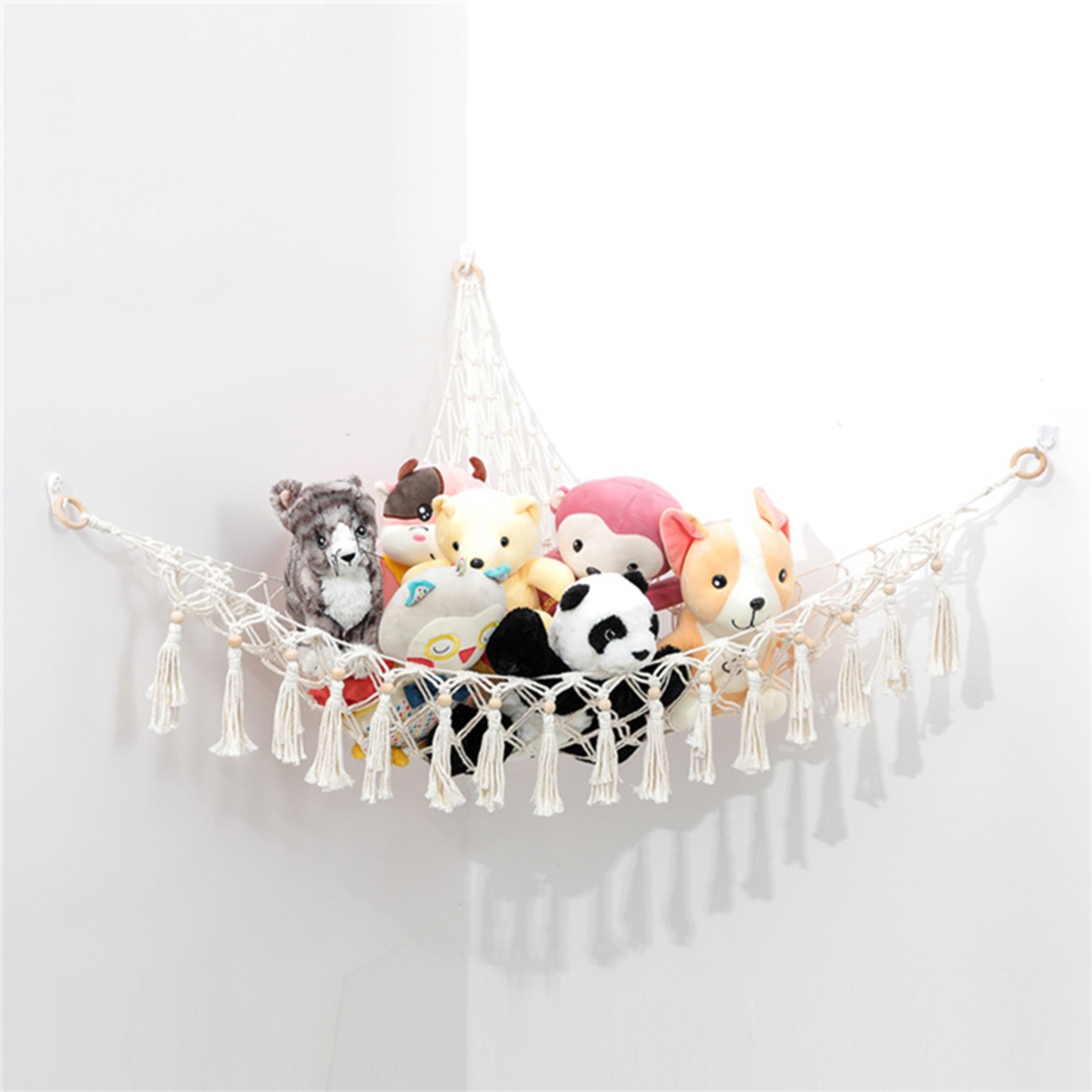 Stuffed Animal Storage With Light Plush Toy Net Hammock For Stuffed Animals Fayshow. 