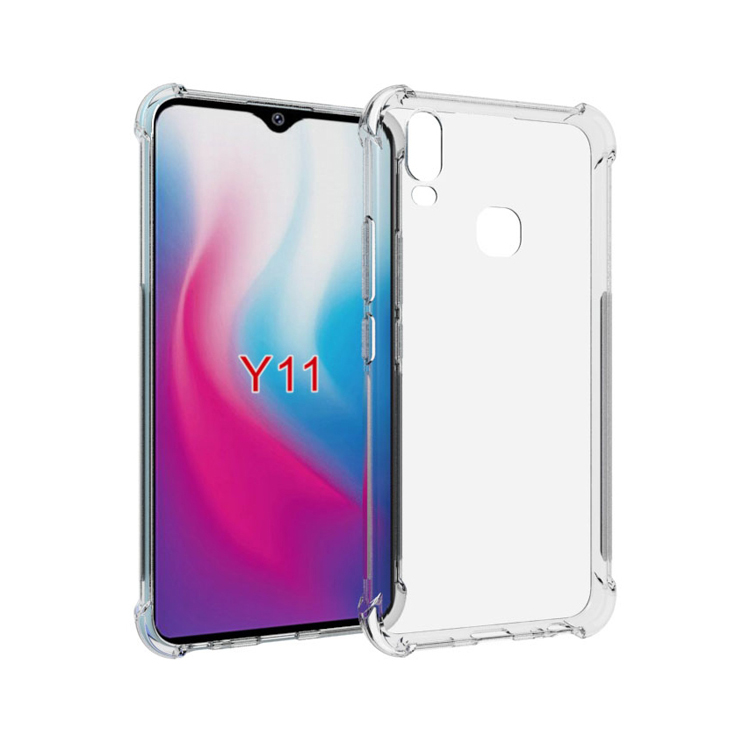 vivo y11 transparent case