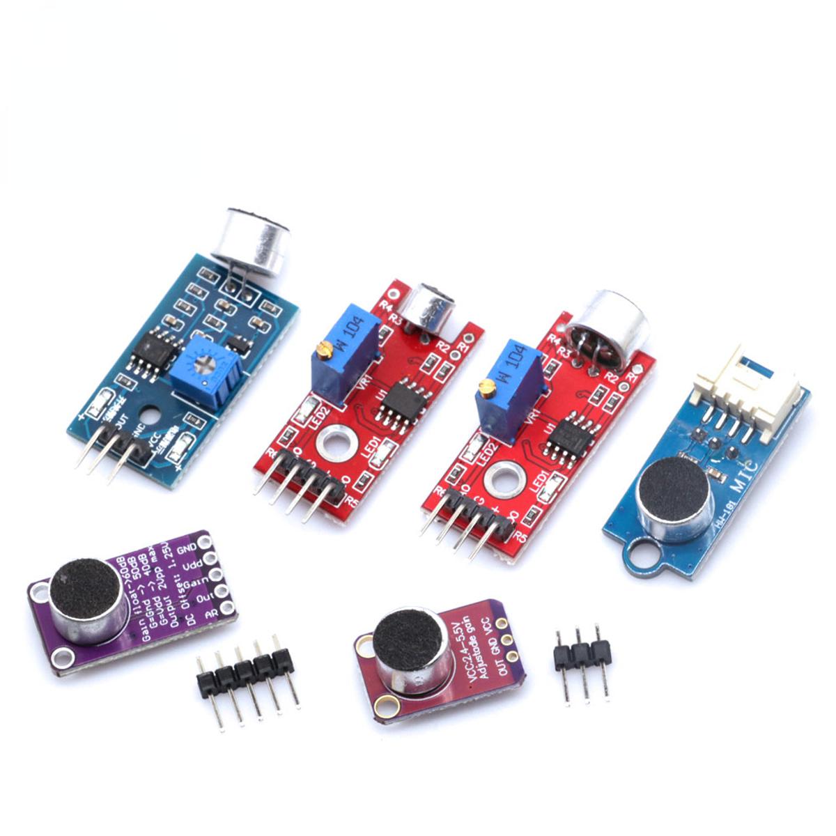 High-Sensitivity Sound Sensor control Module MAX4466 MAX9814 Switch Detection Whistle Microphone Amplifier For Arduino DIY