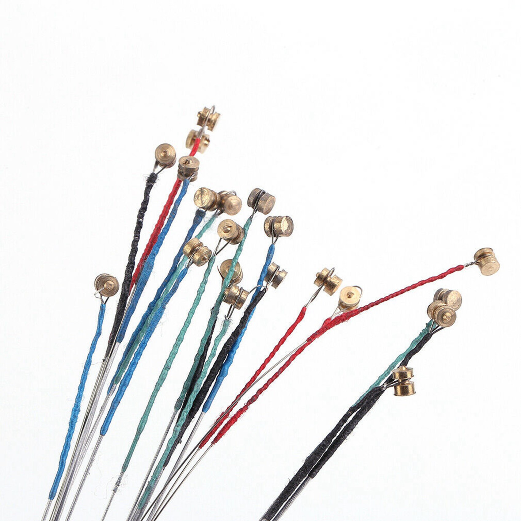 40x Violin Strings E-A-D-G Core Steel+Nickel Wound Exquisite Stringed Musical Instrument Parts Accessories. 