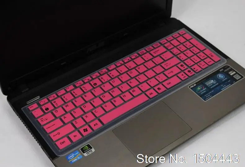 【Lejia】Silicone 15'' Keyboard Skin For Asus Rog Gl552 Gl552Vx Gl552Vw Gl552Vl F A540U Fx50Vx