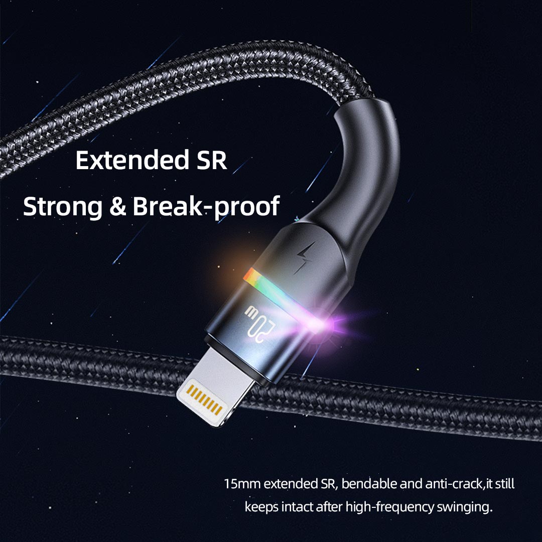 TETON USB C to lightning Braided Cable 20W PD Fast Charger Data Cable for  iPhone 13,12, 12 Pro,11 /iPhone 11 Pro /XS Max X, Macbook Pro, Air, iPad Pro. 