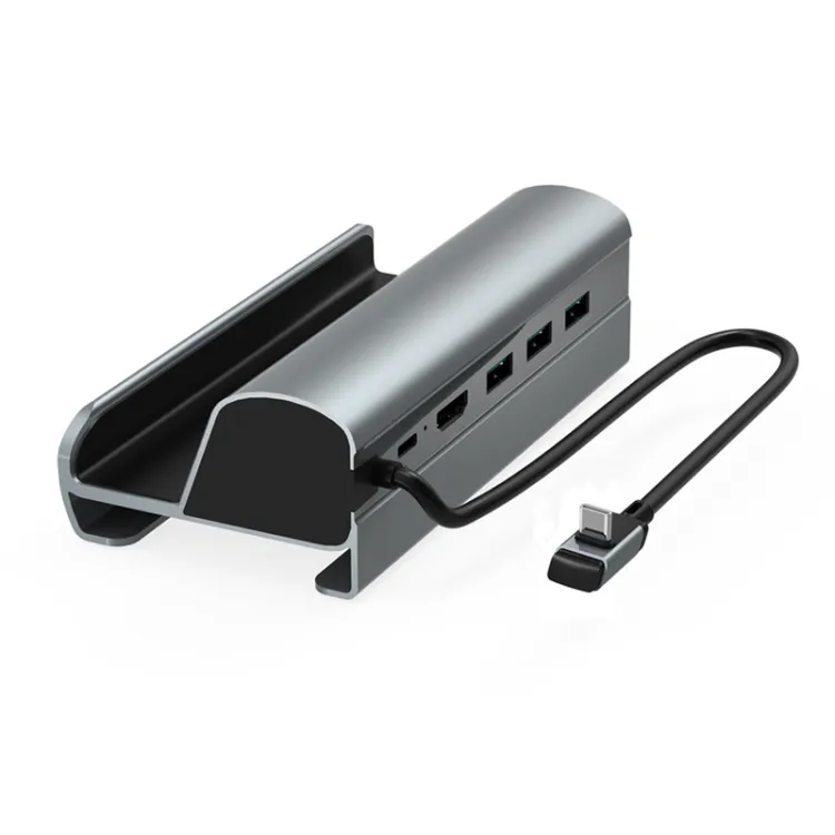 Docking Station Compatible For Steam Deck,5-in-1 Hub Steam Deck Dock Stand  Hdmi 4k@30hz Tv, Pd 3.0 Fast Charger Usb-c