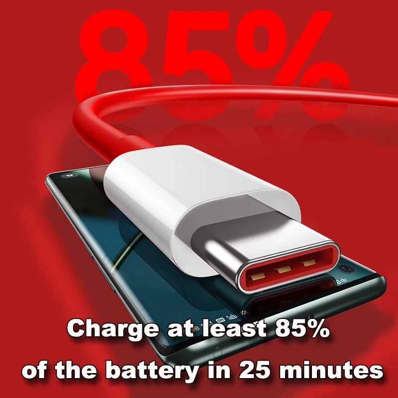 Oneplus Cable Original 100W 8A USB Type C Cable Supervooc Warp Fast Charging Charger One plus 10 9 8 pro 11 10t Nord 3 2t 2 8t. 