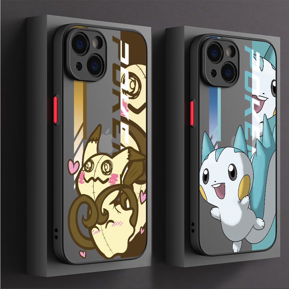 Matte Case for IPhone 15 13 12 11 14 Pro Max Mini X XS Max XR 6relax 7 8 Plus SE(2020) Shockproof Cases P-Pokemons Charizard Lucario. 