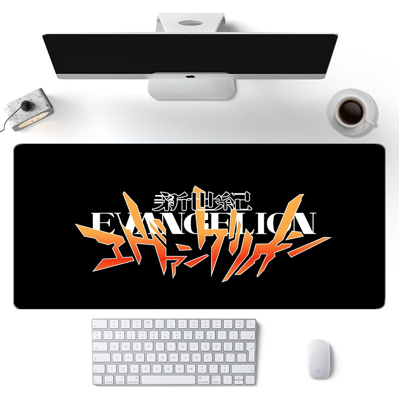 Custom Gaming Mouse Pad Neon Genesis Evangelion Mouse Pad New EVA Extra Large Anti-Slip Office Gaming Long Mousepad. 