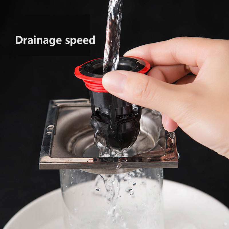 （New）Toilet Deodorant Floor Drain Core Bathroom Inner Core ewer Pet Control ilicone Anti-odor Artifact good effect and eay to ue. 