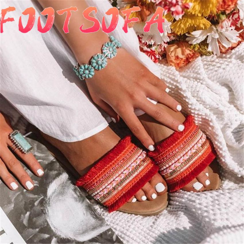 Summer Women's Sandals Fashion Flat Sandals Shoes Women Platform Sandals  Slip On Slides Woman Rome Retro Sandalen Dames: Buy Online at Best Prices  in Bangladesh | Daraz.com.bd