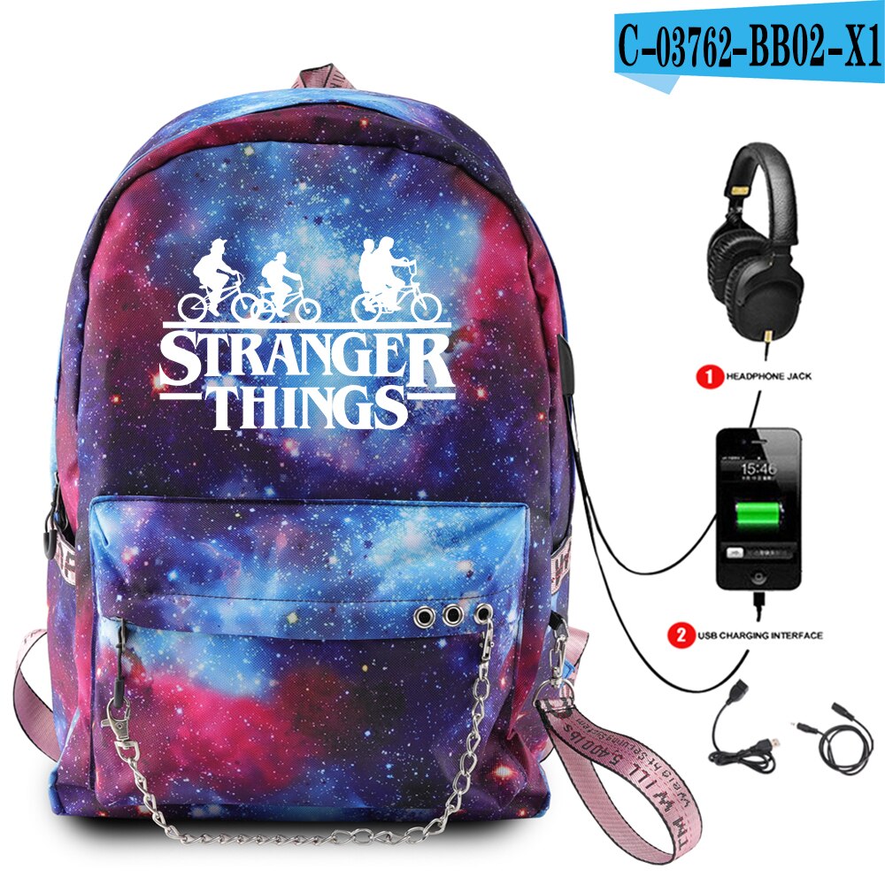 Stranger things shop galaxy backpack