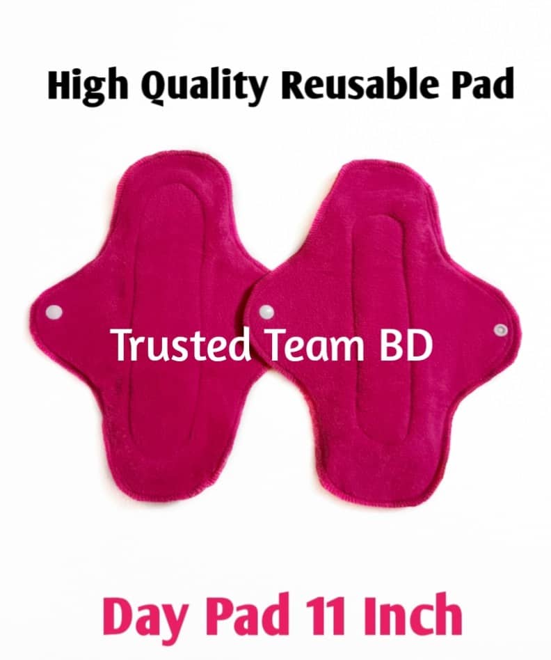 Reusable Pad (Made of cloth) 4 Pcs Combo, Big Size. 
