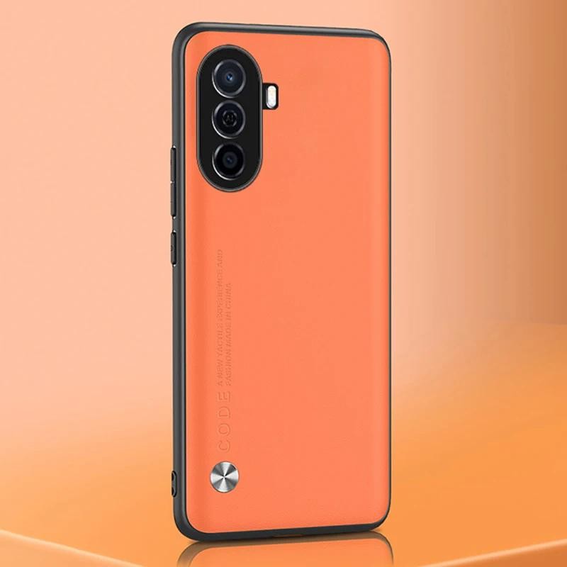 New Phone case Huawei Nova Y70 Plus Y90 Carbon Fibre Leather Business Silicone Shockproof Protection Casing For Huawei Nova Y60 Back cover