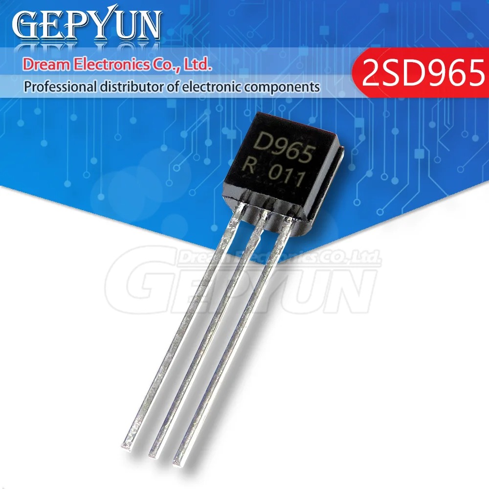 50PCS 2SD965 D965 TO-92  triode transistor In Stock