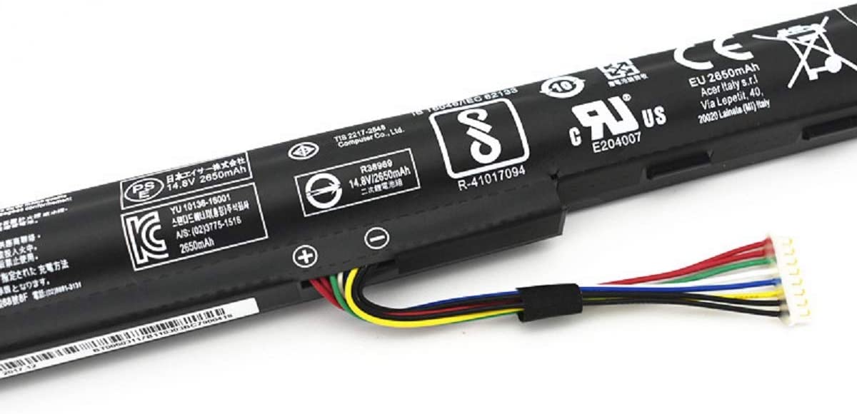 AS16A5K AS16A7K AS16A8K Laptop Battery Replacement for Acer Aspire E15 E5-475 E5-475G E5-575 E5-575G E5-576 E5-576G E5-774 E5-774G F5-573， F5-573G F5-573T F5-771 F5-771G. 