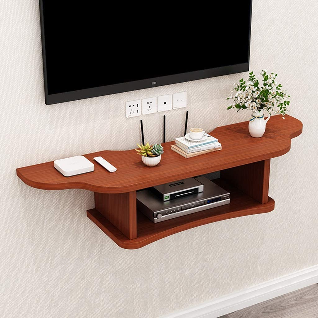 Modern Wall Mounted Media Console Floating TV Shelf TV Stand for Xbox One/PS4/Cable Box/DVD Players/Game Console. 