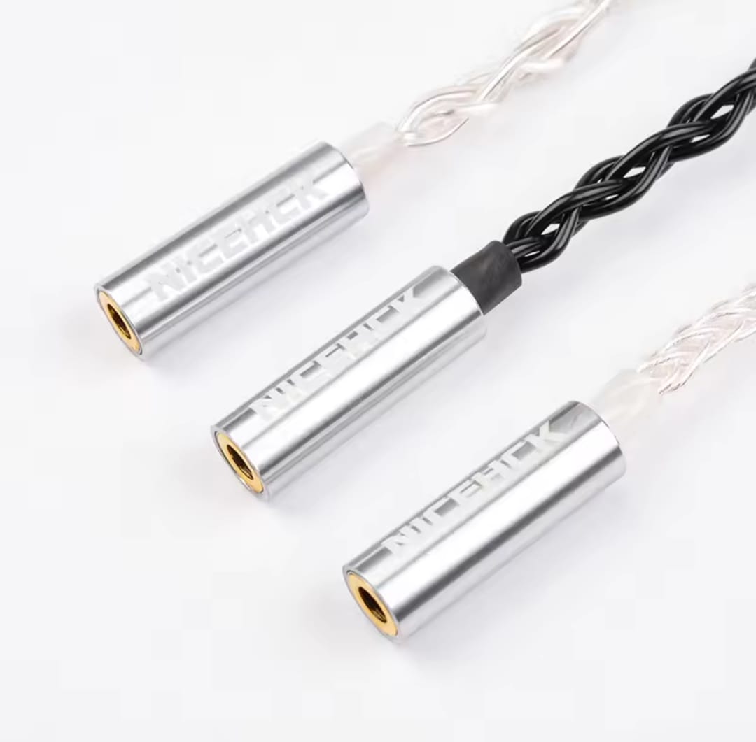 NiceHCK TC3 HIFI DAC Earphone Amplifier Decoding Adapter Cable Type-C Lightning to 3.5mm/4.4mm Digital Decoder Audio Wire. 