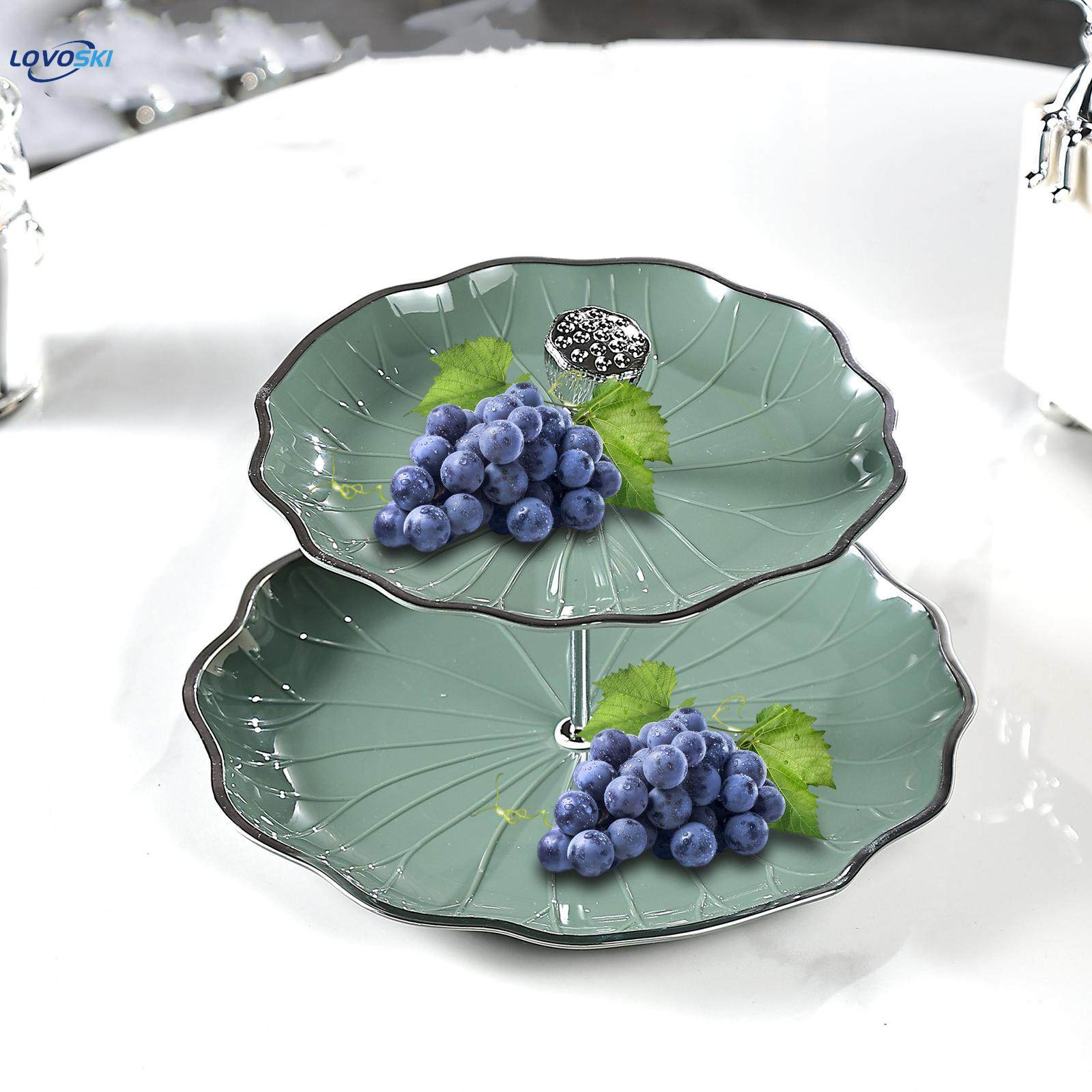Cupcake Stand Candy Display Plate Round Multifunctional Multi Layer Serving rack stand for Candy Pastry Party Birthday Parties Kitchen. 