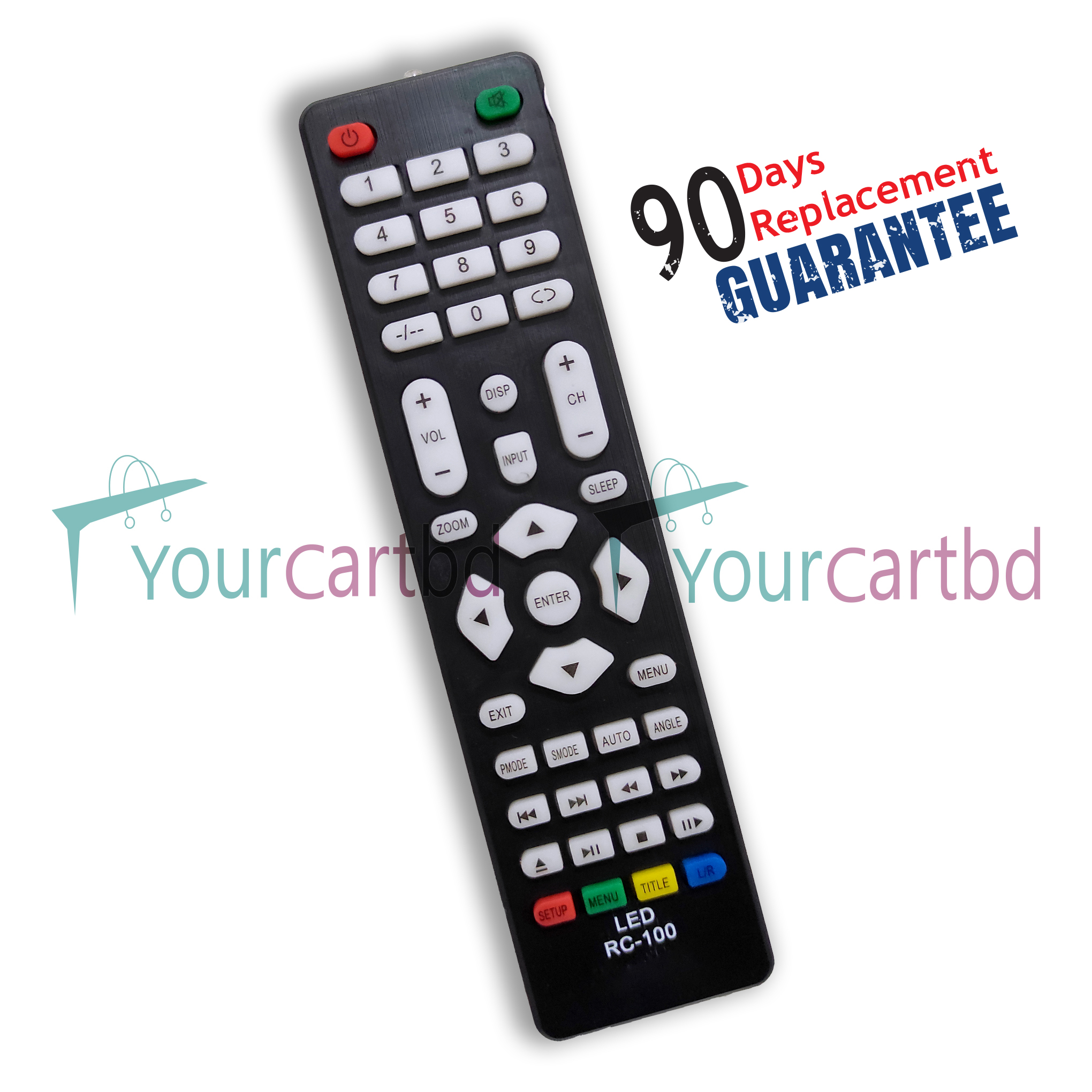 China LED RC-100 TV Remote Control China LCD LED TV Remote Control fir RC-100. 