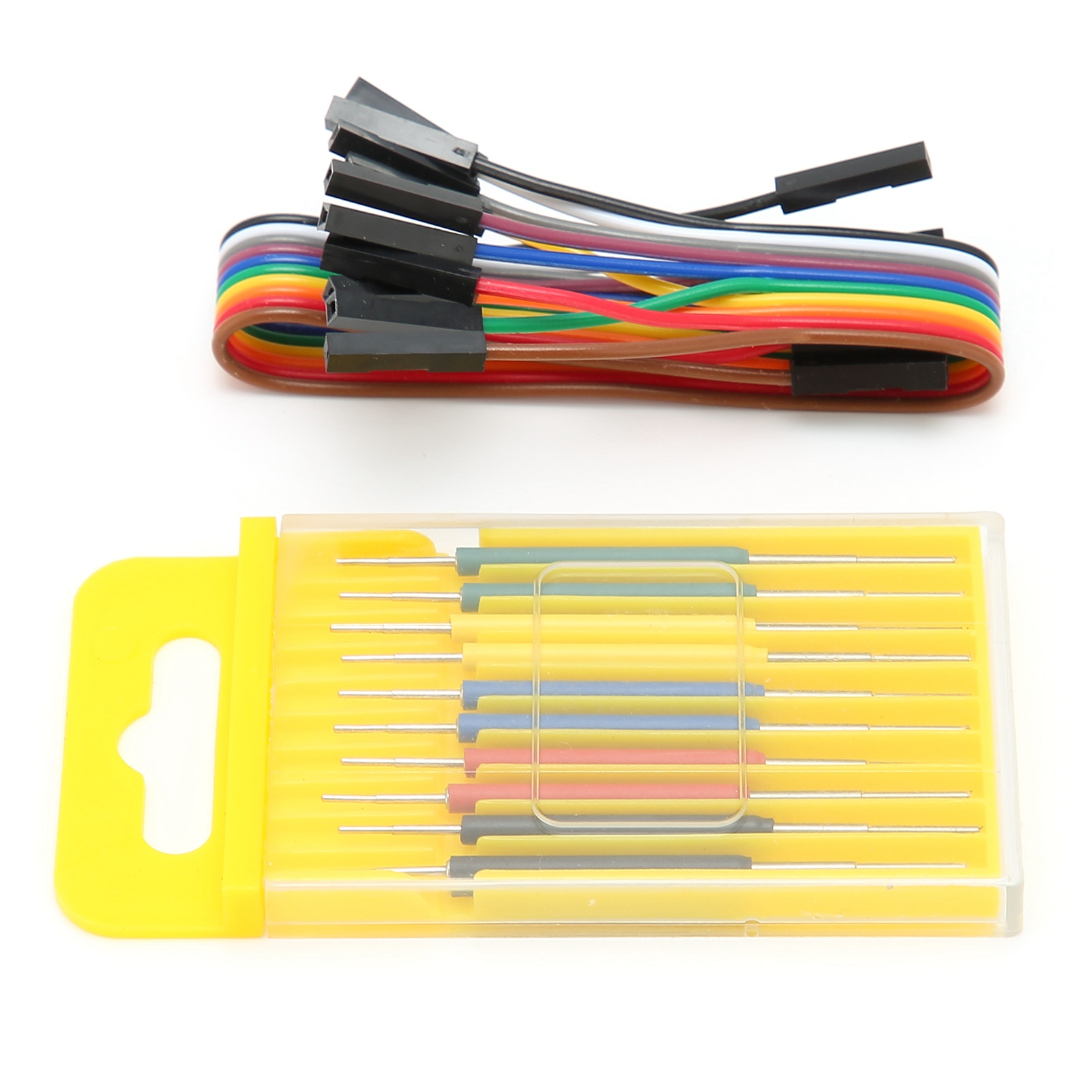 10Pcs Micro IC Hook Clip Mini SOP SOIC Test Leads Clamp Tester Multimeter Adapter. 