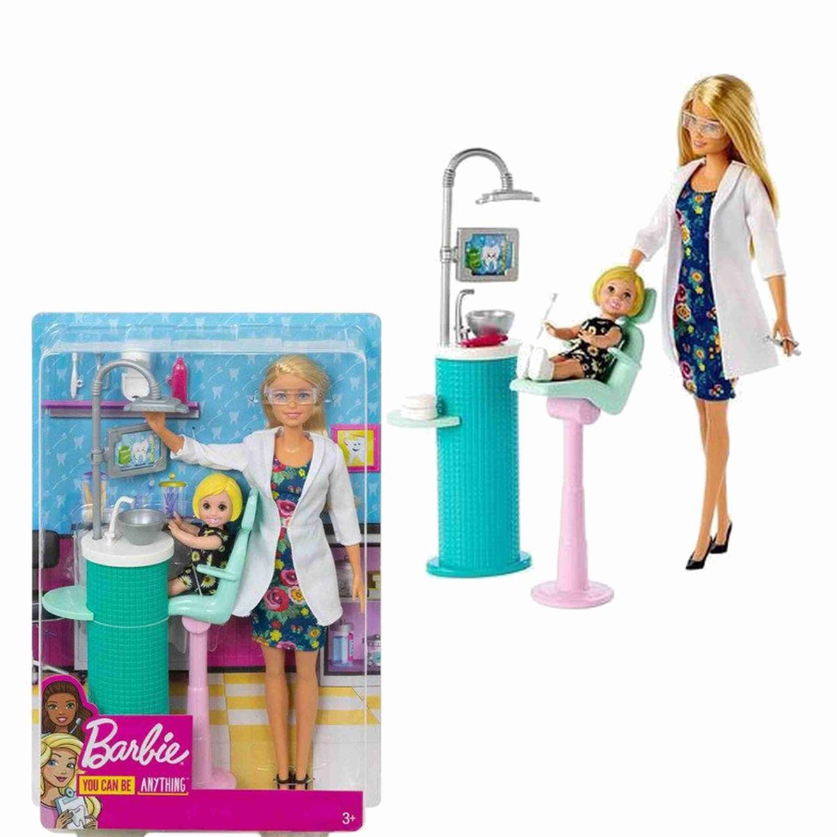  Barbie GRN75​ Smoothie Bar Playset with Blonde Doll, Smoothie  Bar & 10 Accessories, Multicolor, 30.5 cm*5.8 cm*12.7 cm : Toys & Games