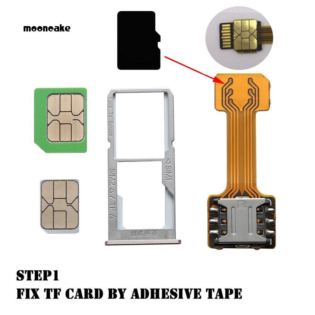 SIM Extender For all Hybrid slot Phone to Use 2 SIM And Micro SD Card At a. 