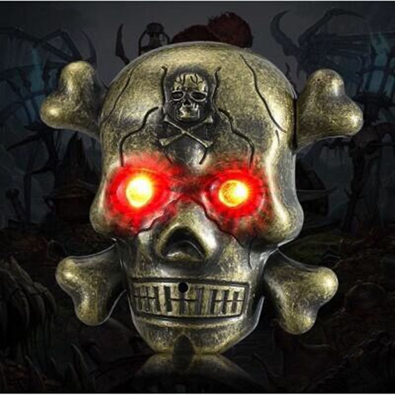 Skull Windproof Lighter Electronic USB Flame less Metal Smoking Tools Gift