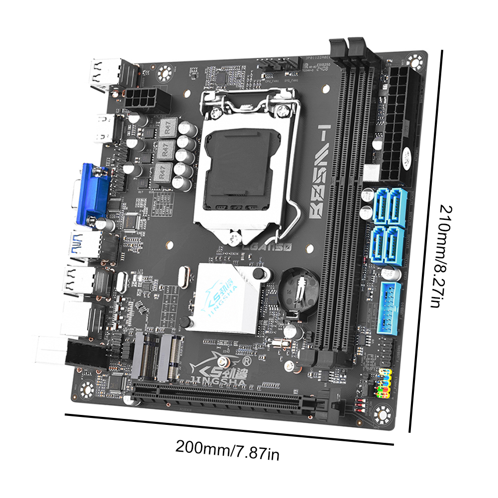 LGA 1150 Placa Mae Desktop PC Motherboard NVME M.2/SATA3.0/USB3.0 B85M-I Itx Computer Motherboard Support 4th Gen Core I7 I5 I3. 