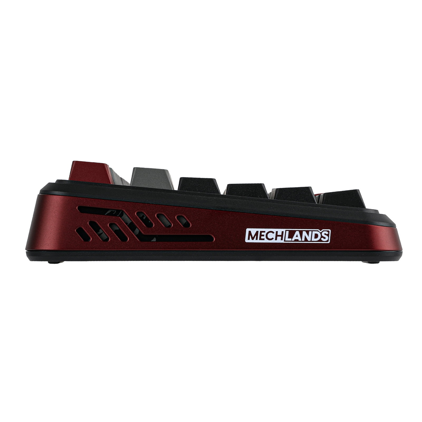 MechLands Vibe 75 75% Layout Gasket-mounted Wired/Bluetooth/2.4GHz Wireless Mechanical Keyboard with Interchangeable Screen. 