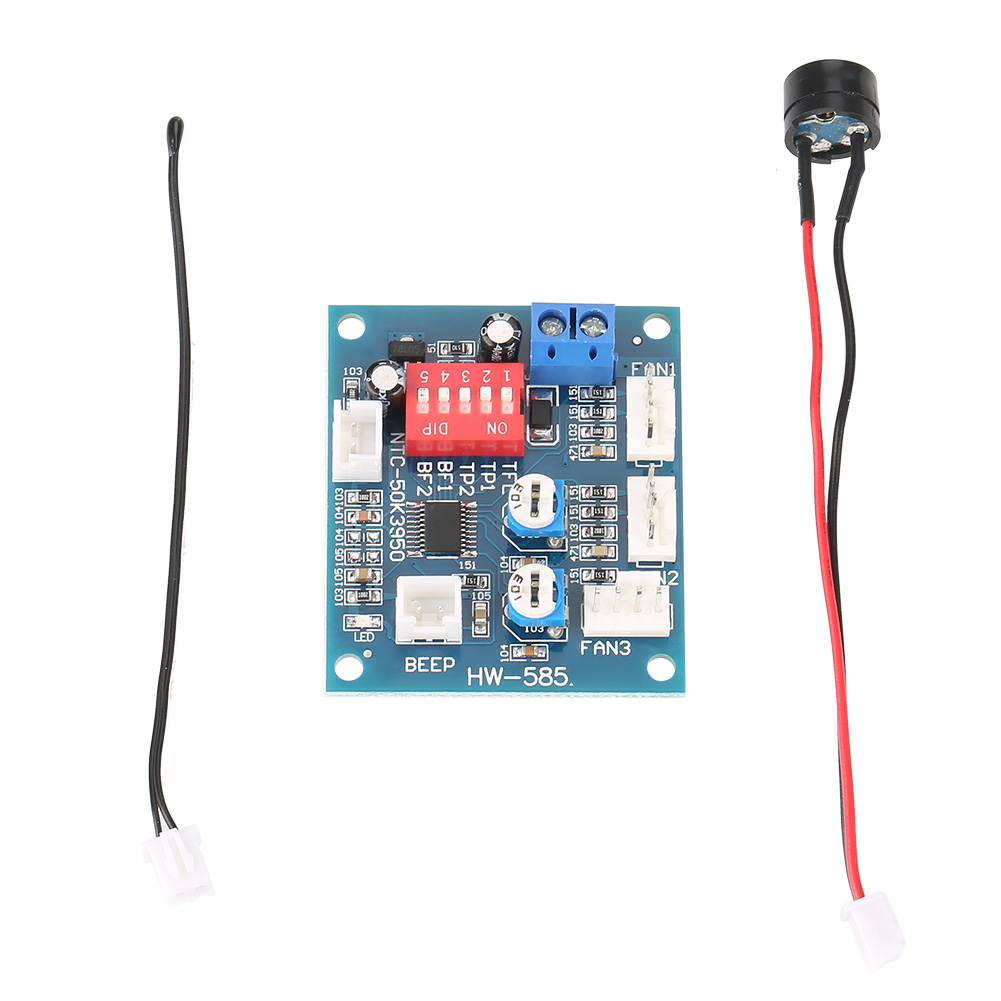 Accurate temperature setting PC fan controller speed automatic control for computer CPU Intel. 