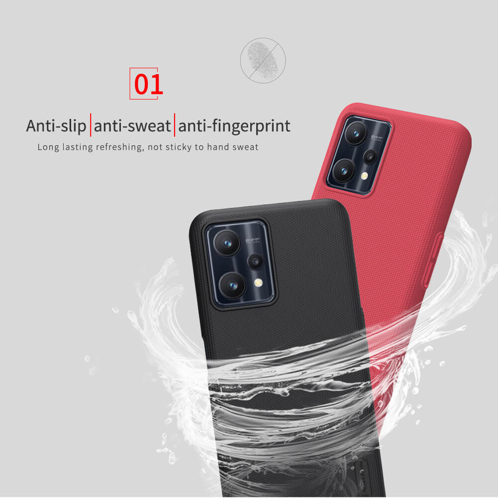 Realme 9 pro 5g, realme q5 5g, oneplus nord ce2 lite 5g) realme 9 pro 5g এর জন্য সুপার ফ্রস্টেড শিল্ড ম্যাট কভার কেস, realme q5 5g, oneplus nord ce2 lite 5g-কালো (Back Case Cover For Smartphone). 