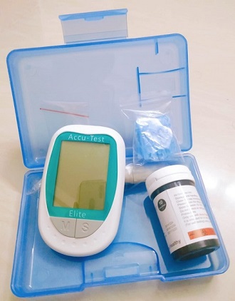 Accu Test Elite- Blood Glucose Monitoring System (Korean)10 Strips &10 Needles FREE. 