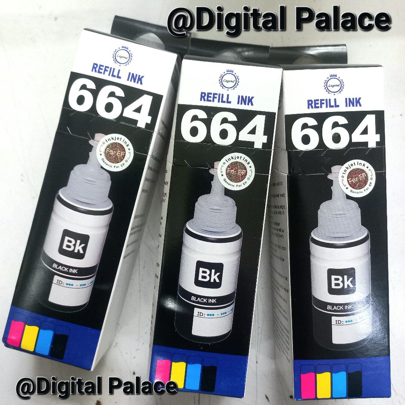 Legend Refill Ink For all Printer Black Color (1 pcs)
