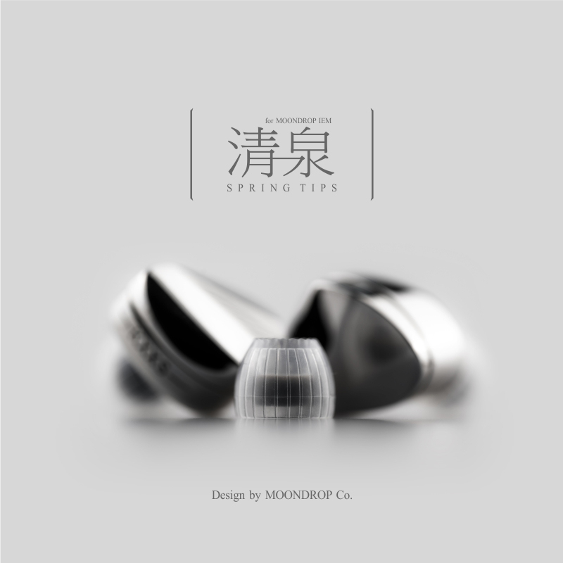 Moondrop Spring Tips Silicone Eartips Ear Cap Tips For True Wireless Bluetooth Earphone For Earphones Earphone Silicone Case. 