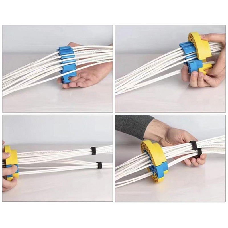 Network Carding device Cable comb fireproof ABS plastic Generic cabling Category 5 and 6 network cables Laying and carding tools Hudduo. 