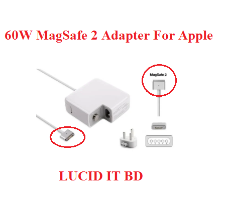 60W MagSafe 2 Power Adapter Charger for Macbook Pro 13" A1465 A1435 A1502 A1466 Others Model Support