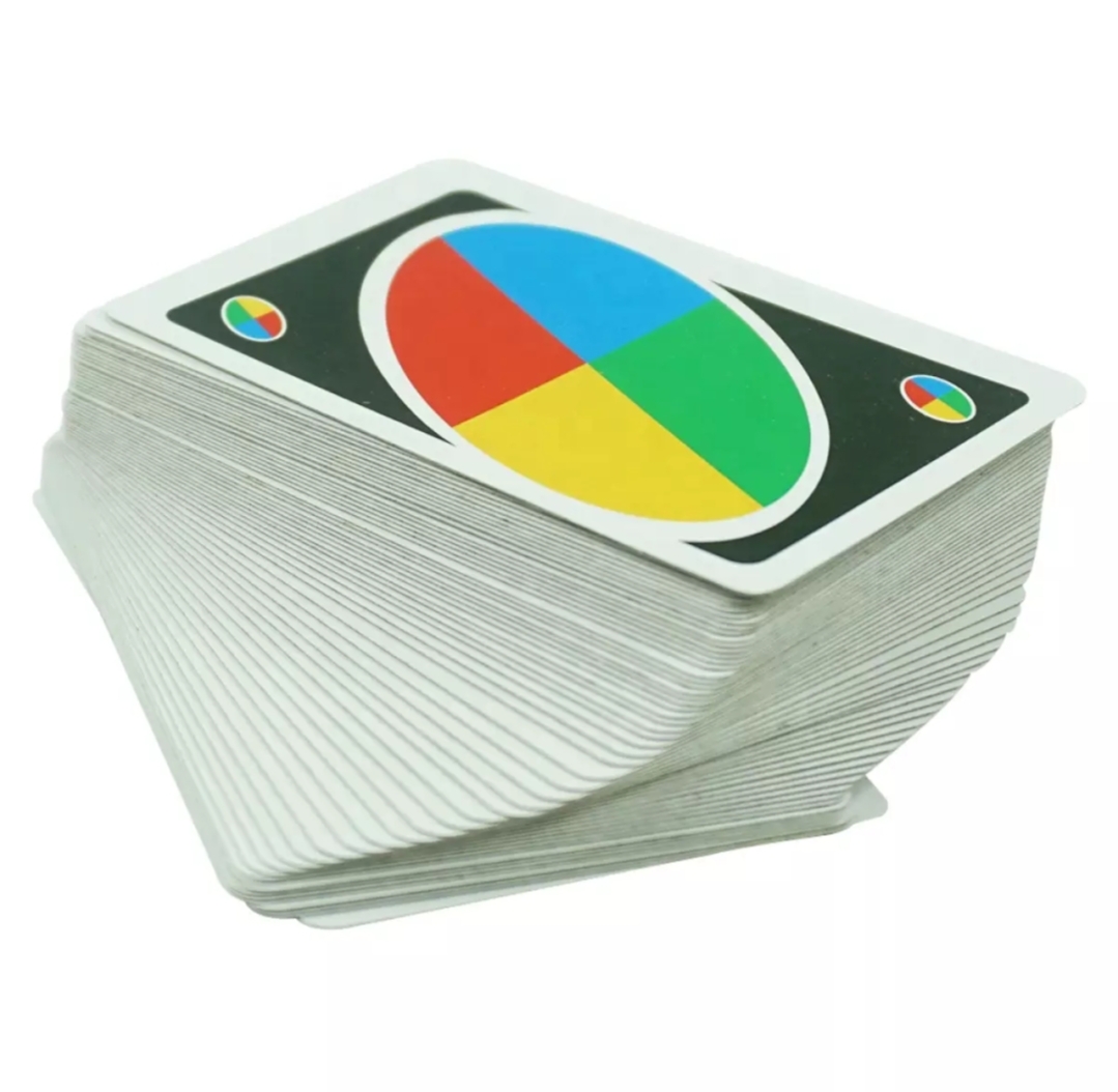 UNO card game/Uno Card Game - Multi Color/Uno Number 1 for Family Fun! Card Game Family Children Friends Playing Fun Cards. 