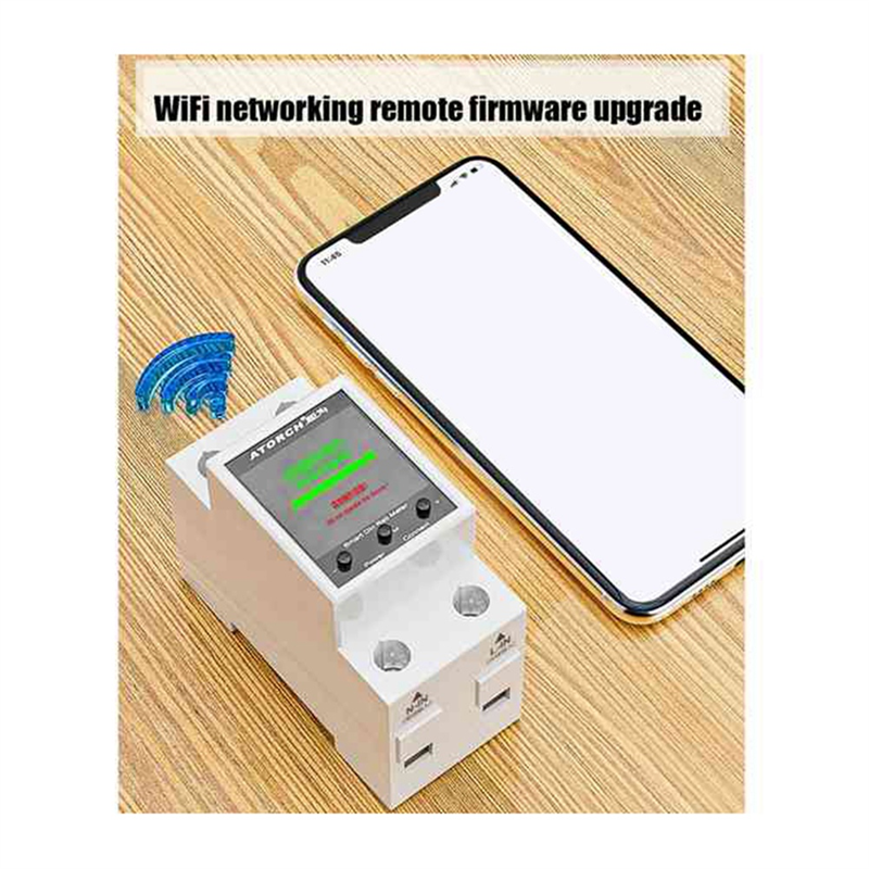 ATORCH GR2PWS Electricity Meter Tuya WiFi Rail Power Energy Meter. 