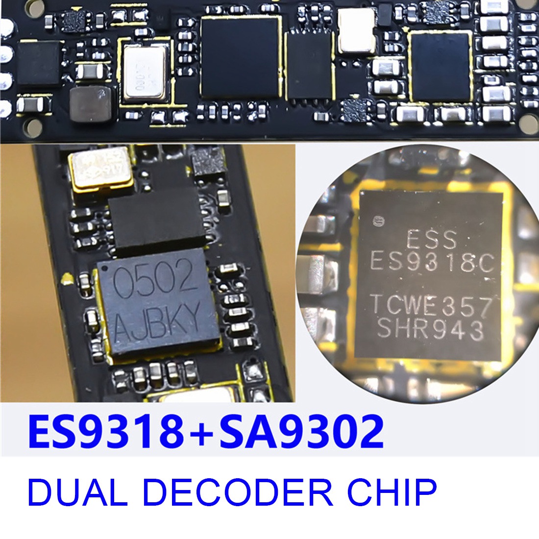 DAC ES9318 USB Type C Headphone Adapter HiFi Decoding AMP Adapter. 