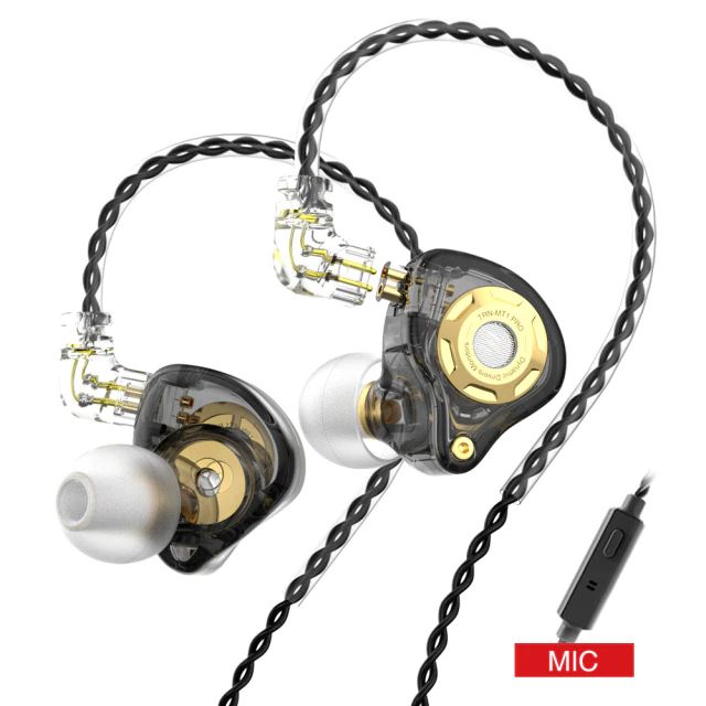 TRN MT1 Pro Professional Hi-Fi Dynamic In-Ear Earphone With Microphone. 