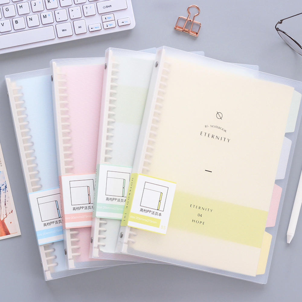 High Quality Binder Notebook Loose Leaf Spiral Notebook Paper Diary Removable Thickened Coil Notebook - Sustainable Option