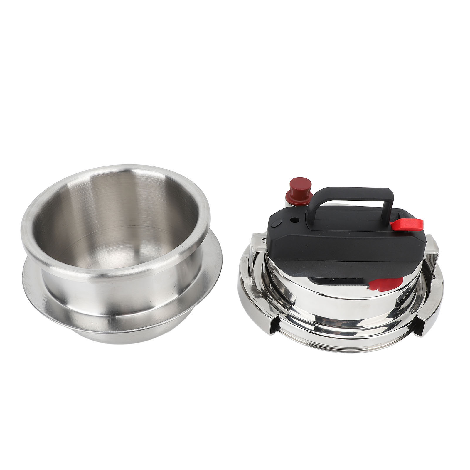 Mini Pressure Cooker Portable 1.6L Camping Pressure Cooker for Home. 